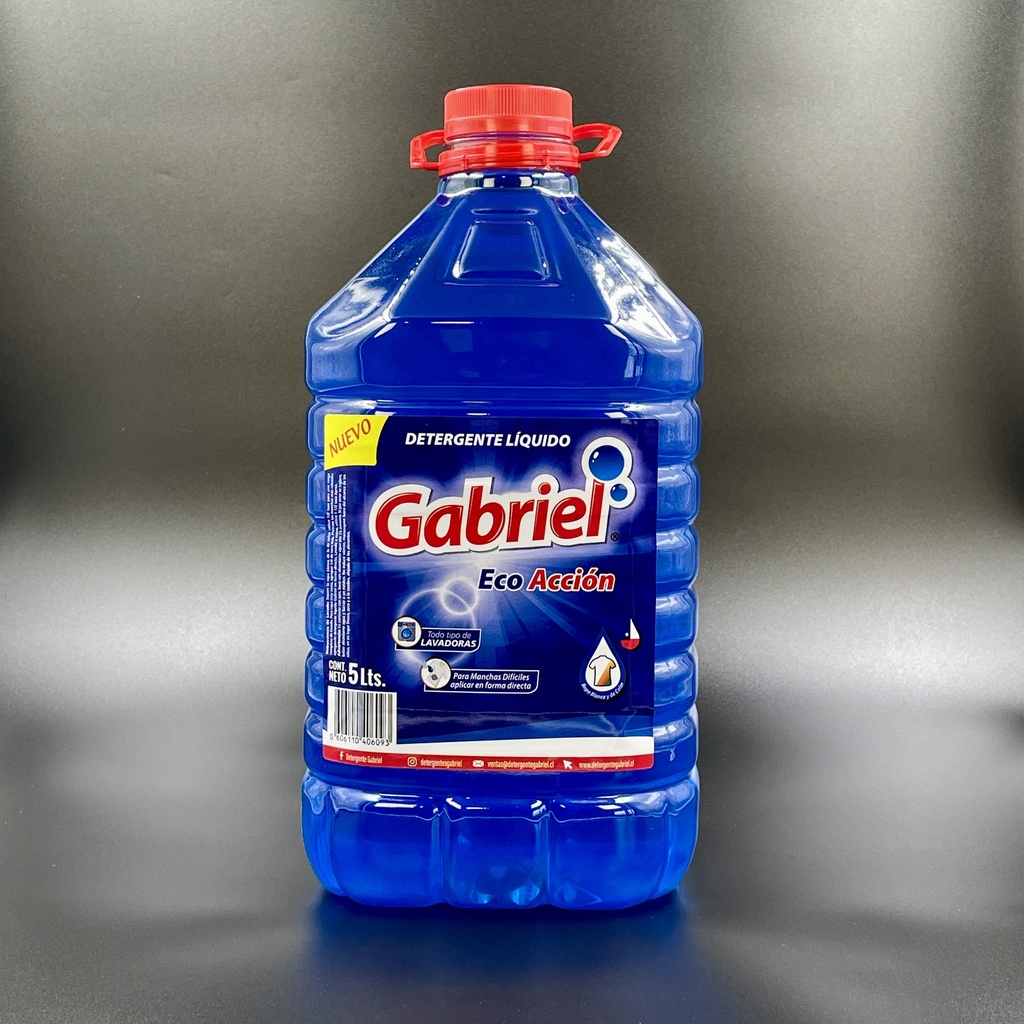 DETERGENTE GABRIEL ECO AZUL 5 LT