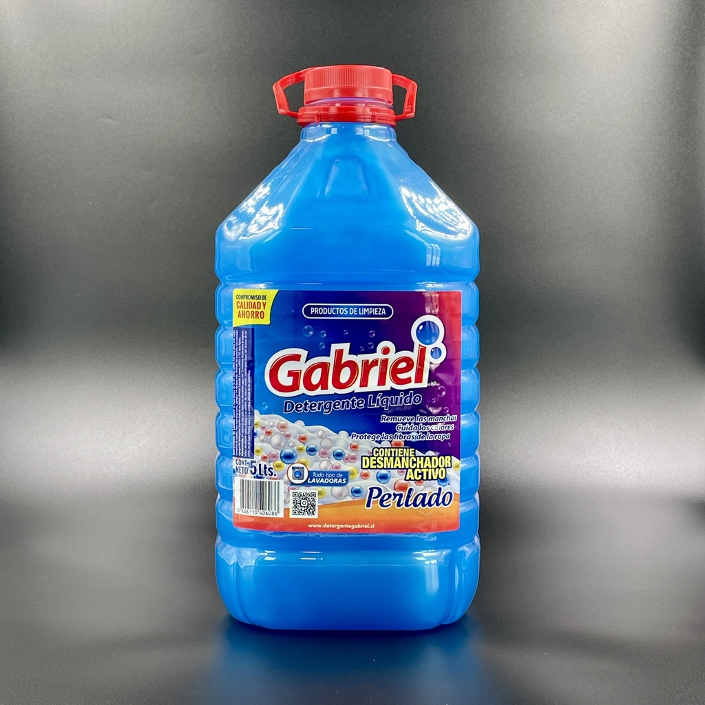 DETERGENTE GABRIEL PERLADO AZUL 5 LT
