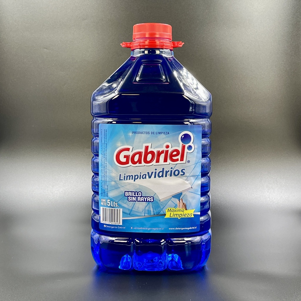 LIMPIAVIDRIOS AZUL RECARGA 5 LT