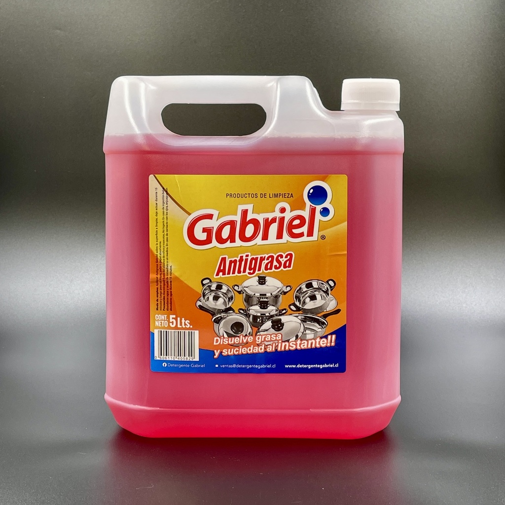 DESENGRASANTE ROJO 5 LT