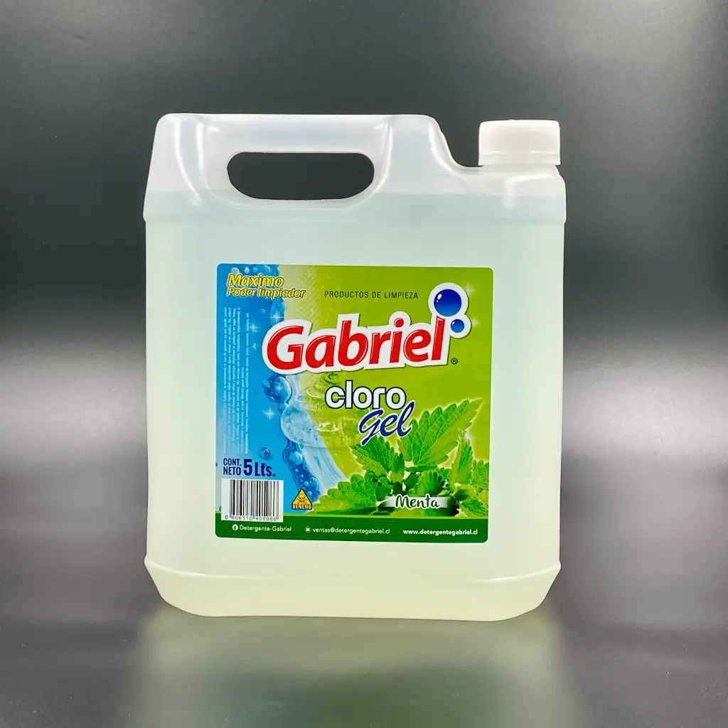 CLORO GEL MENTA 5 LT