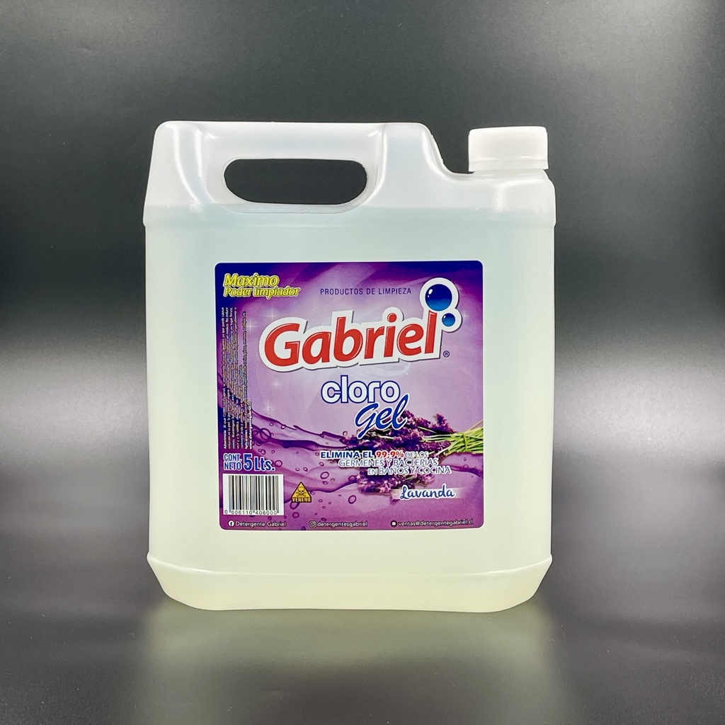 CLORO GEL LAVANDA 5 LT