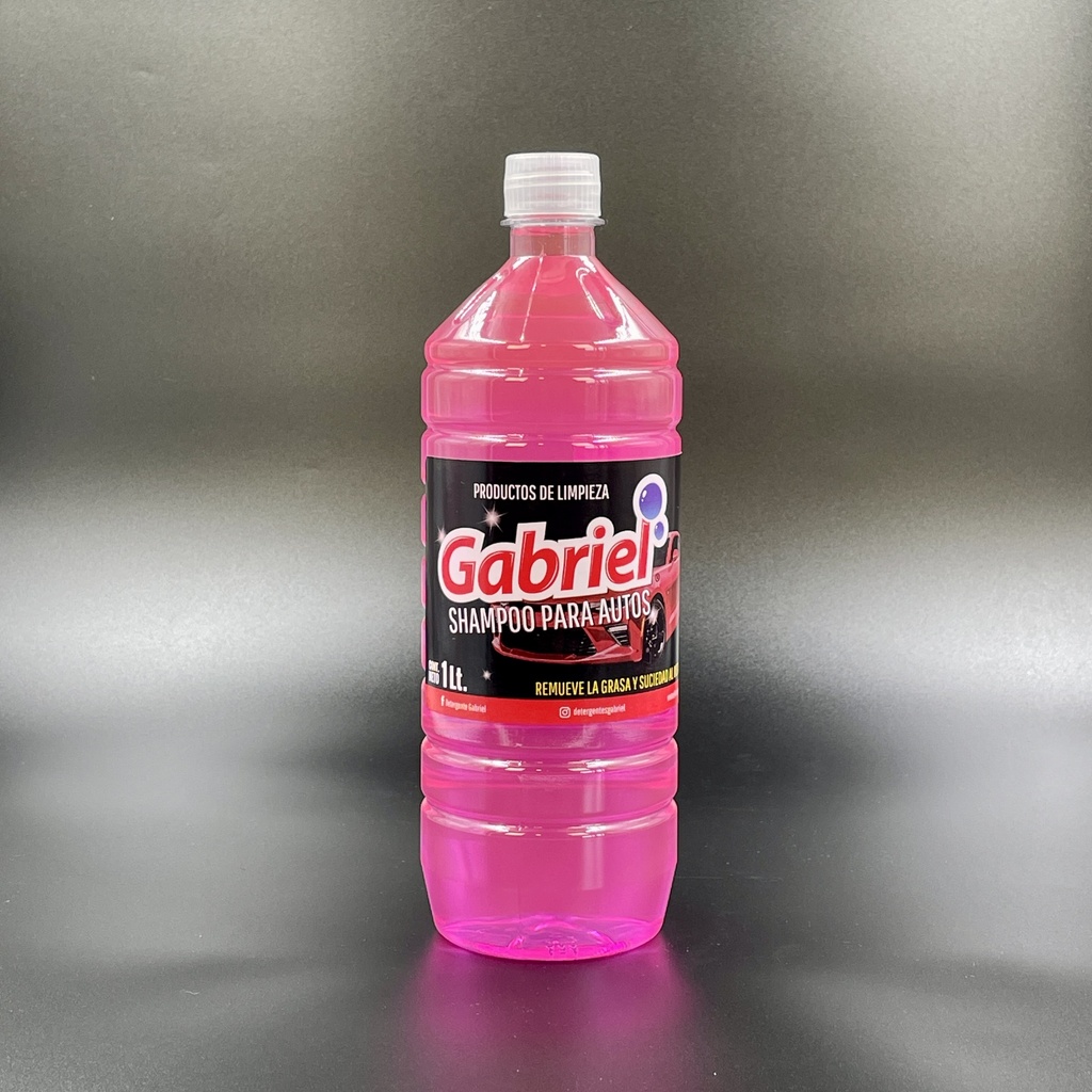 SHAMPOO AUTOMOVIL ROSADO 1 LT