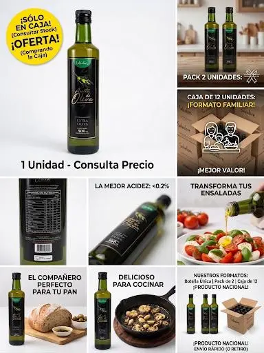 Aceite de Oliva Salvatore Extra Oliva 500 ml
