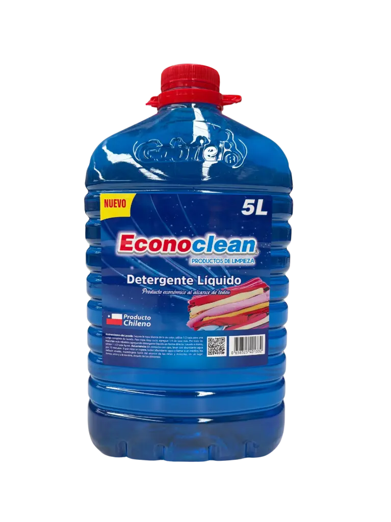 Detergente Econoclean Azul 5Lts 