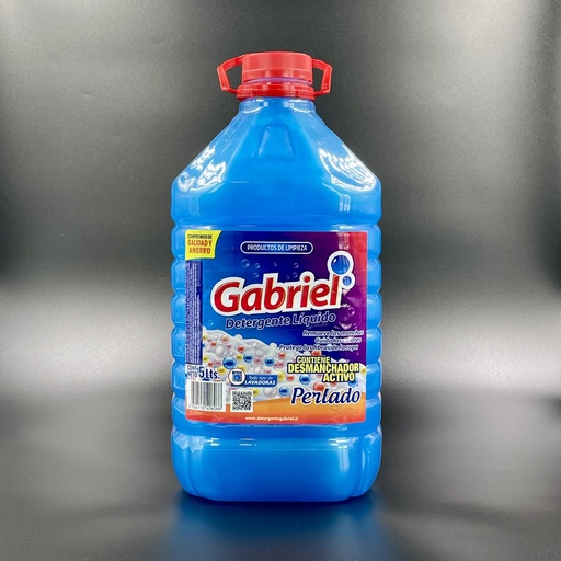 [AH10107050] DETERGENTE GABRIEL PERLADO AZUL 5 LT