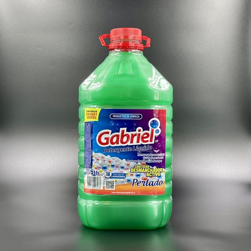 [AH10108050] DETERGENTE GABRIEL PERLADO VERDE 5 LT
