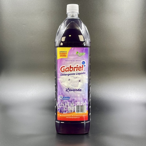 [AH10103020] DETERGENTE LIQUIDO GABRIEL LAVANDA MATIC 2 LT
