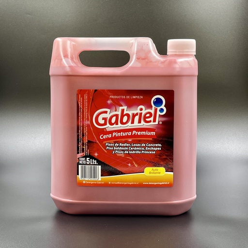 [AH10601050] CERA PINTURA ROJA 5 LT