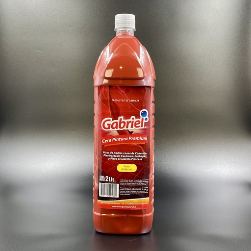 [AH10601020] CERA PINTURA ROJA 2 LT