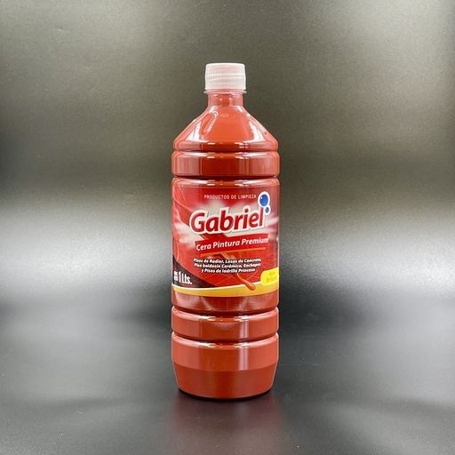[AH10601010] CERA PINTURA ROJA 1 LT