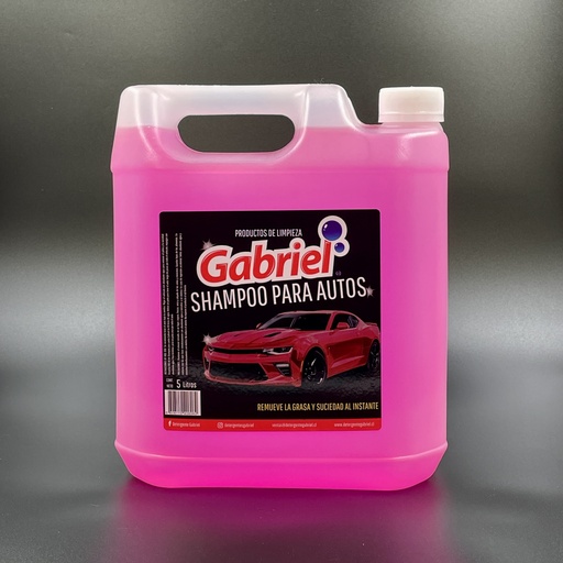 [AT11001050] SHAMPOO AUTOMOVIL ROSADO 5 LT